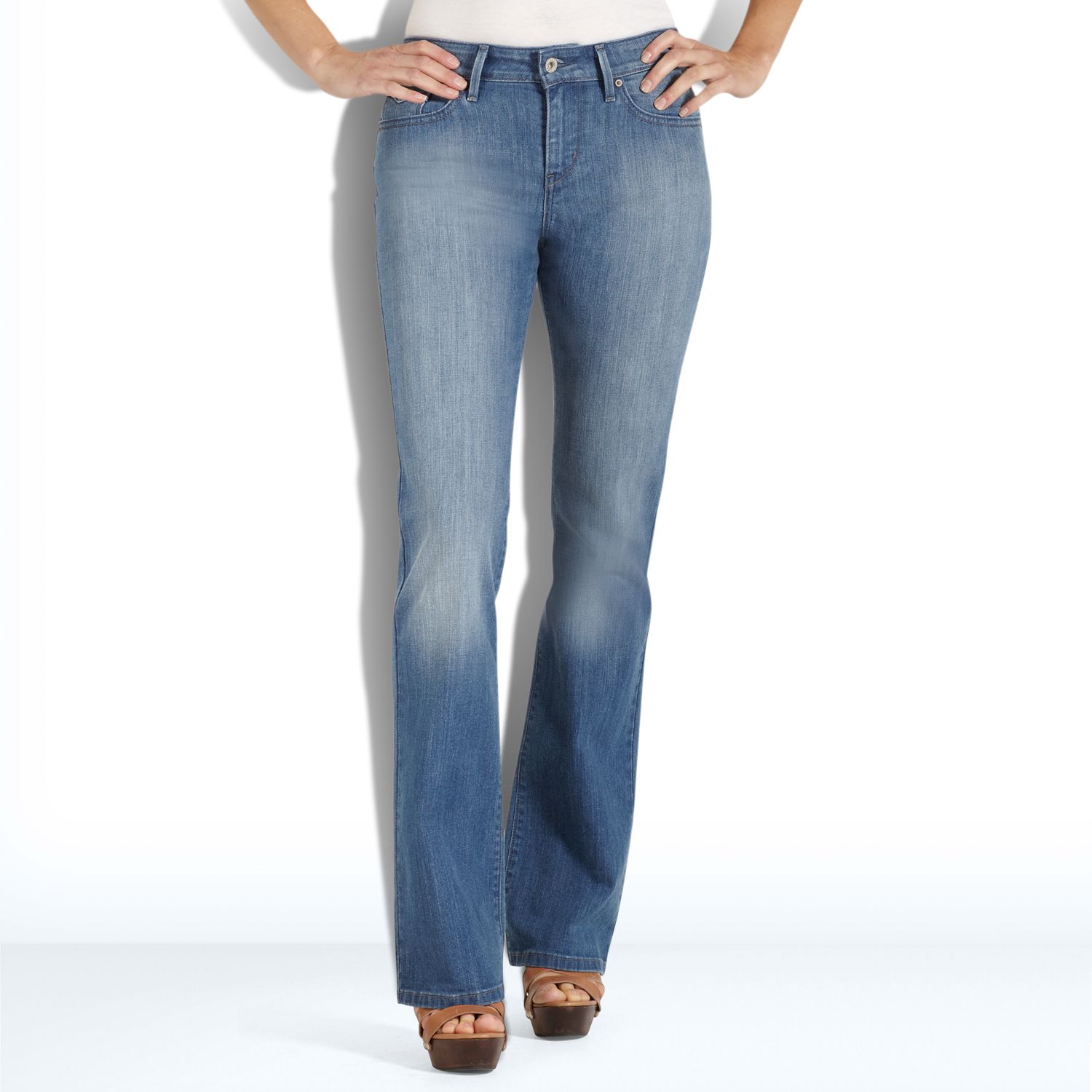 levis demi curve bootcut jeans