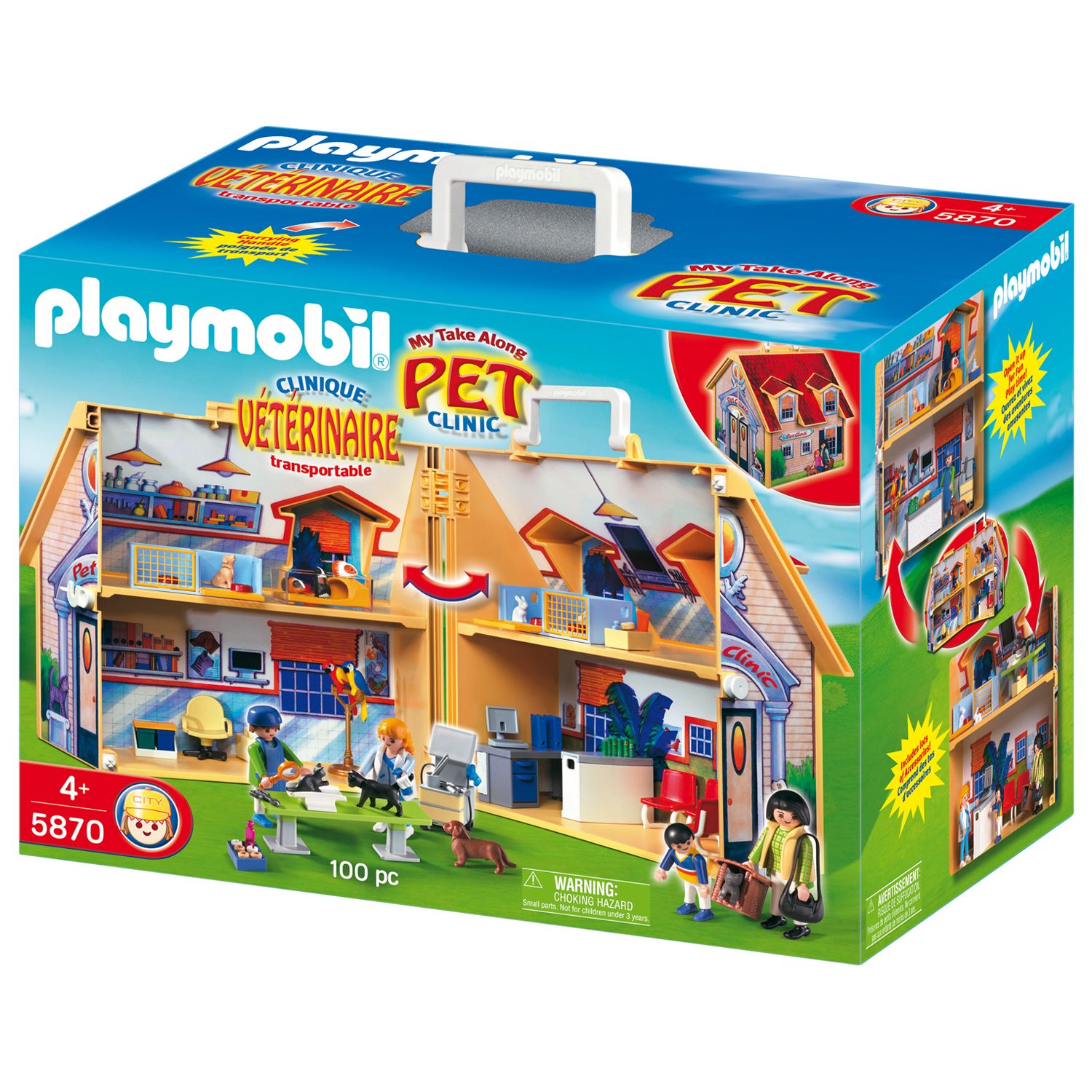 playmobil vet hospital