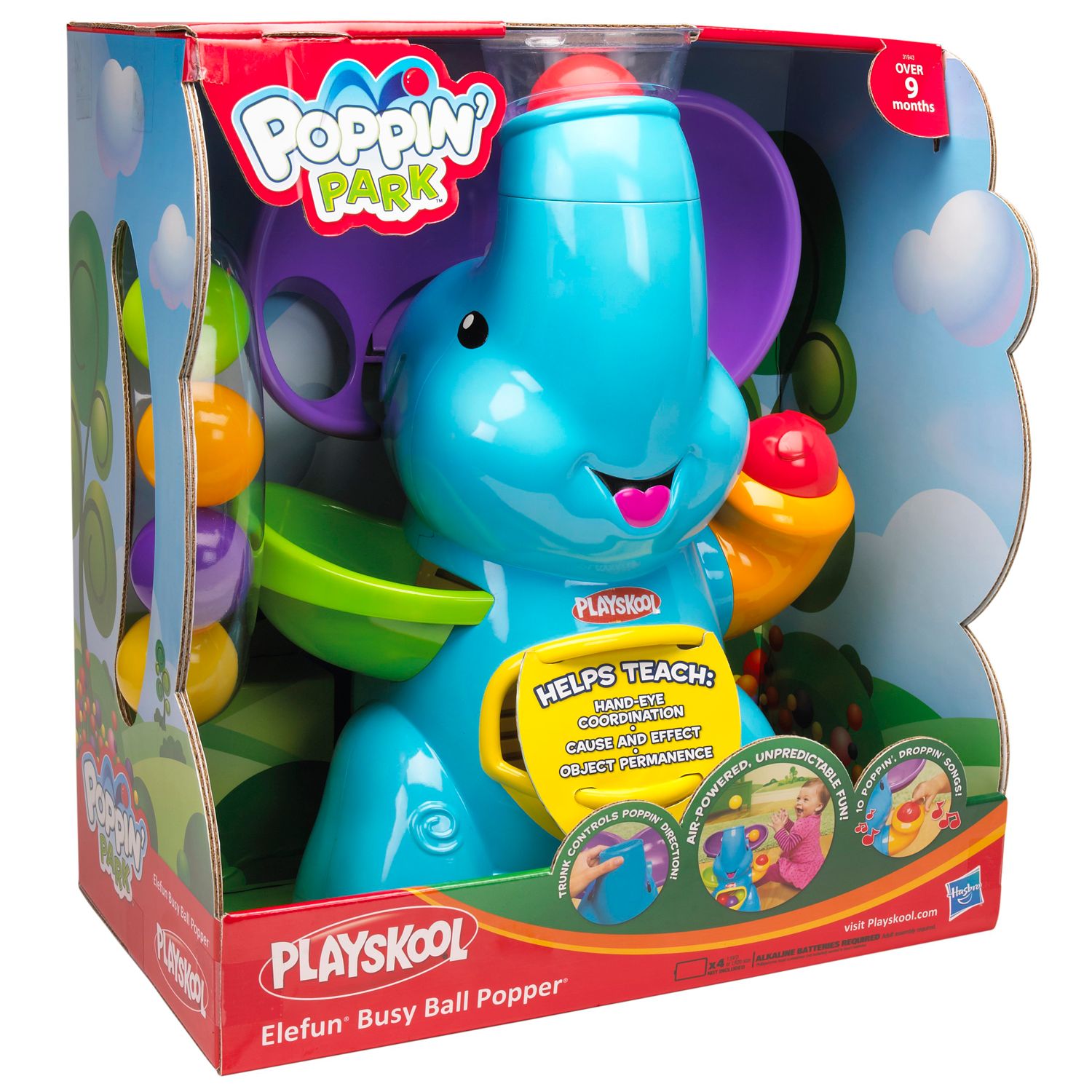 elefun busy ball popper