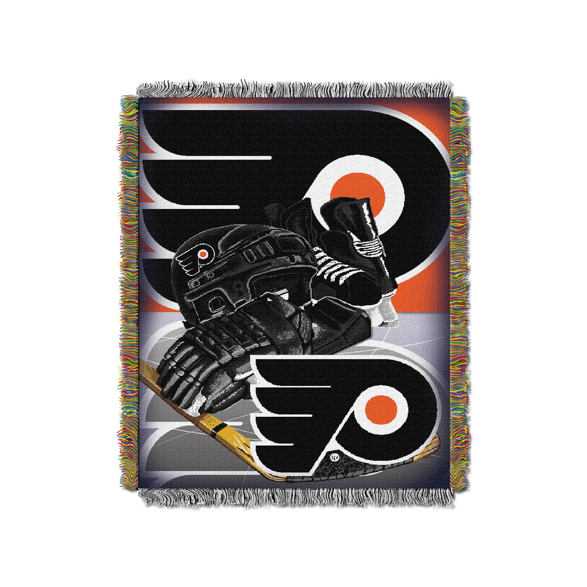 Philadelphia Flyers Home Ice Advantage Throw Blanket, Fly Team