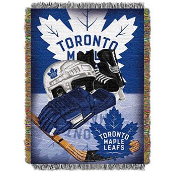 Toronto Maple Leafs Home Ice Advantage Throw Blanket