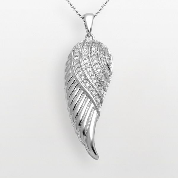 Kohls on sale angel necklace