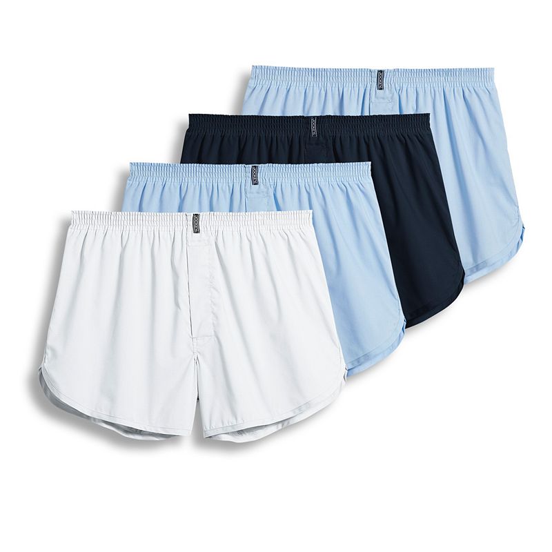 UPC 037882170347 product image for Men's Jockey Classic 4-pk. Tapered Boxers, Size: Medium, Blue | upcitemdb.com