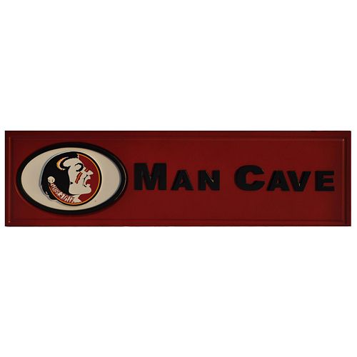 Florida State Seminoles Man Cave Sign
