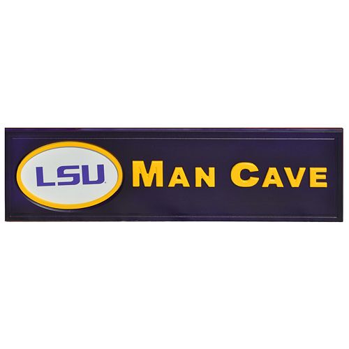 LSU Tigers Man Cave Sign