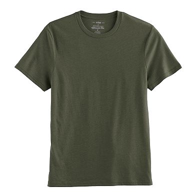 Men's Crewneck Solid Short Sleeve T-Shirt