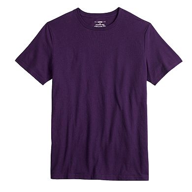 Men's Crewneck Solid Short Sleeve T-Shirt