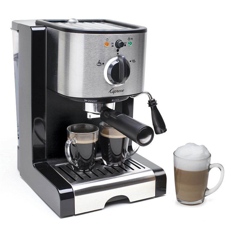 Capresso EC100 Espresso and Cappuccino Machine, Black