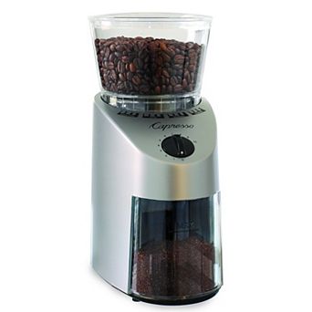Capresso Infinity Conical Stainless Finish Burr Grinder