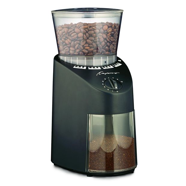 Capresso Burr Grinder – Sheldrake Coffee Roasting