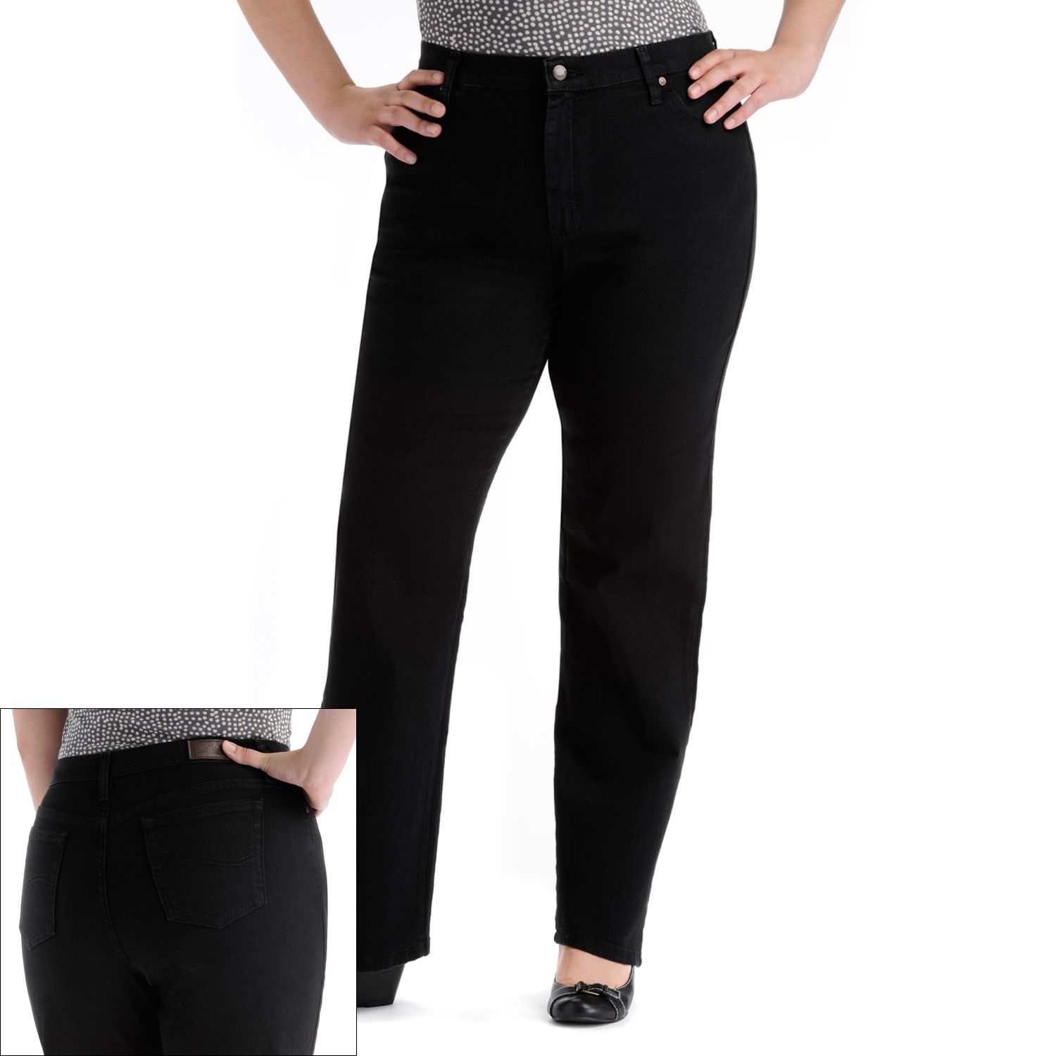 kohls lee relaxed fit pants