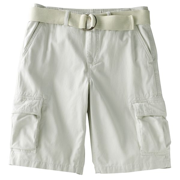 covington men's elastic waist cargo shorts