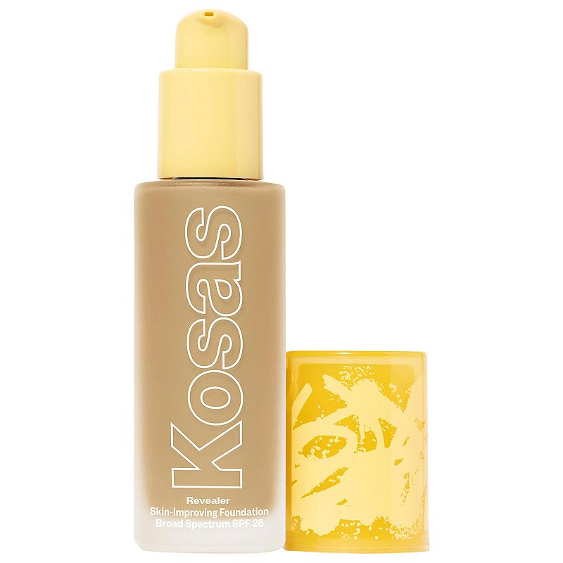 Kosas Revealer Skin-Improving Foundation SPF25 with Hyaluronic Acid and Niacinamide, Size: 1 Oz, 210