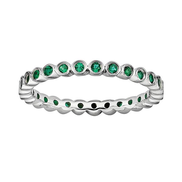 Kohls on sale emerald bracelet