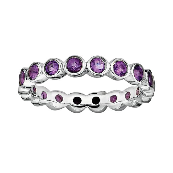 Kohls amethyst sale rings