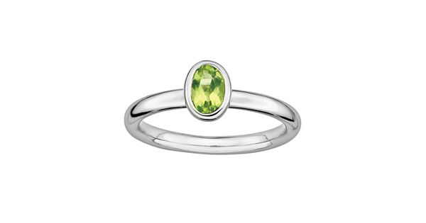 Peridot Ibiza Van Stack Ring main image 0