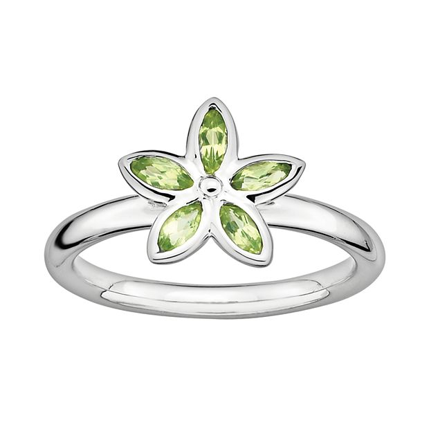 Kohls hot sale peridot rings