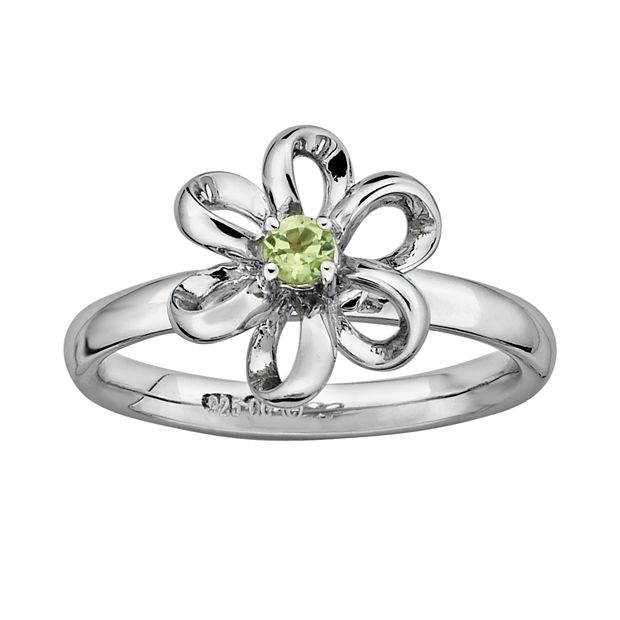 Kohls peridot store rings