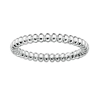 Stacks & Stones Sterling Silver Beaded Stack Ring