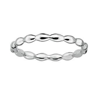 Stacks & Stones Sterling Silver Rice Stack Ring