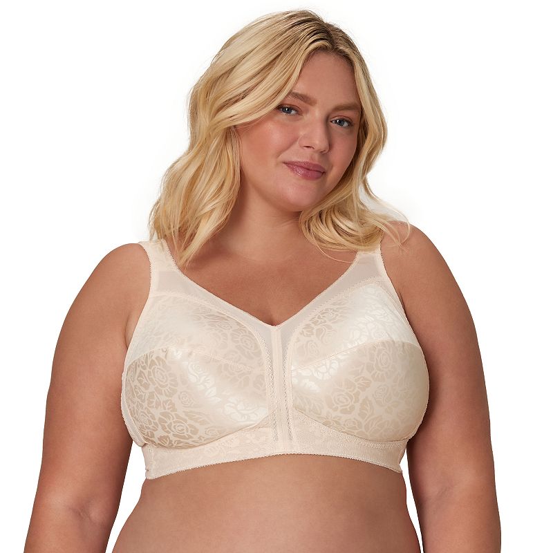 Playtex 18 Hour Ultimate Shoulder Comfort Wireless Bra 4693, Women's, Size: 40 B, Natural Beige