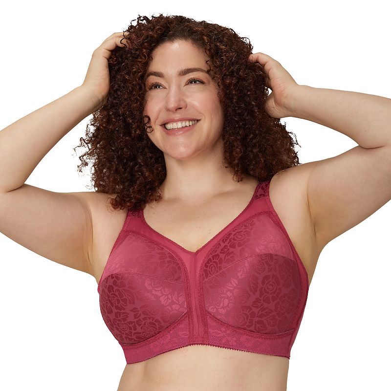 Playtex 18 Hour Ultimate Shoulder Comfort Wireless Bra 4693, Women's, Size: 44 Ddd, Signature Pink