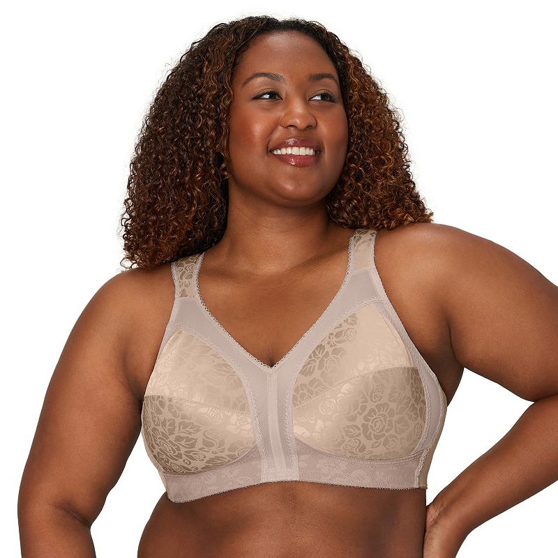 Playtex 18 Hour Ultimate Shoulder Comfort Wireless Bra 4693, Women's, Size: 50 Dd, Toffee