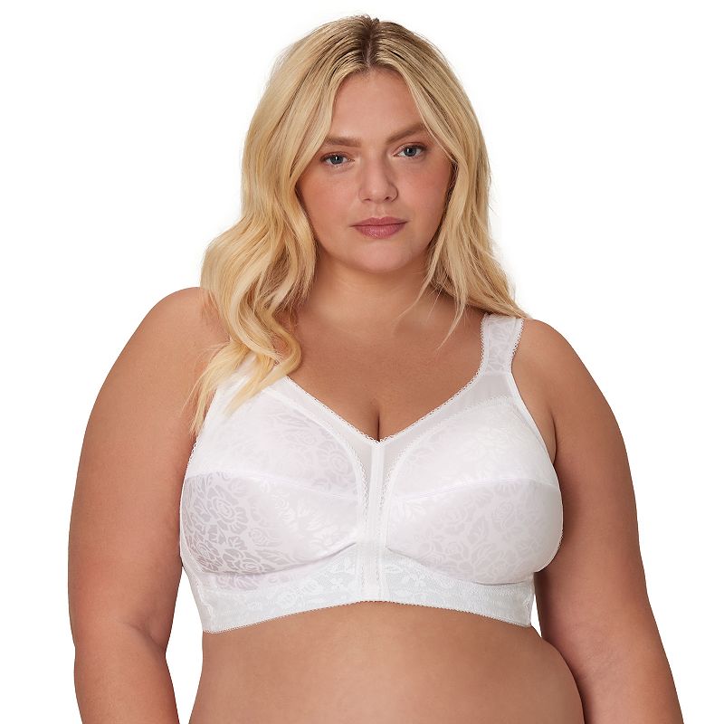 Playtex 18 Hour Ultimate Shoulder Comfort Wireless Bra 4693, Women's, Size: 38 Ddd, White