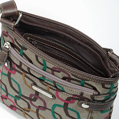 Rosetti Geometric Crossbody Bag