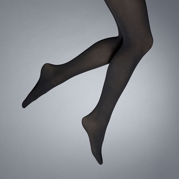 Sheer effect fleece tights Vera Fashion