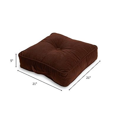 Corduroy Floor Cushion