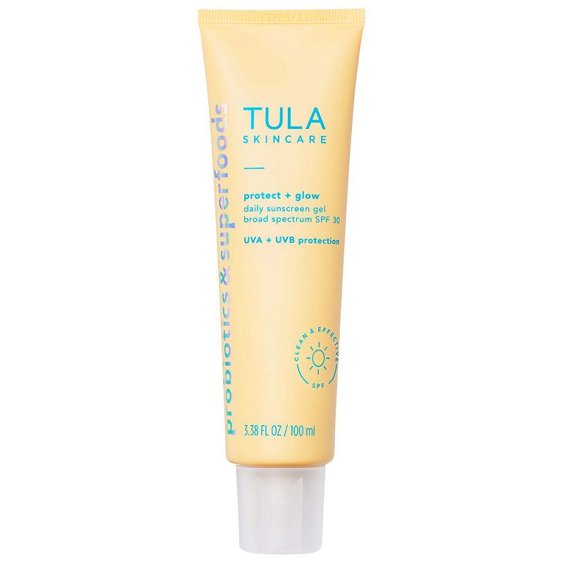 TULA Skincare Protect + Glow Daily Sunscreen Gel Broad Spectrum SPF 30, Size: 3.3 Oz, None