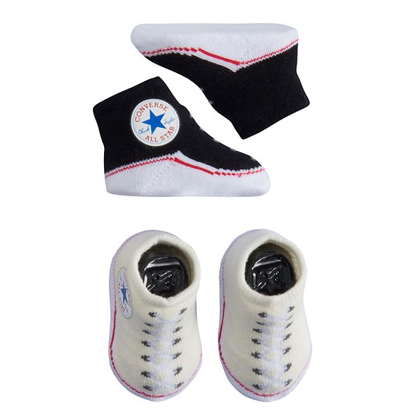 Baby Converse 2-pack Taylor Sock Booties