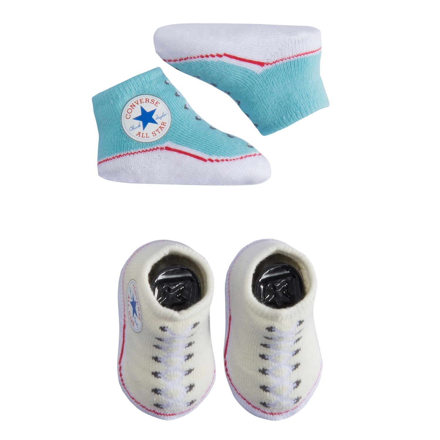 Baby Converse 2-pack Chuck Sock Booties