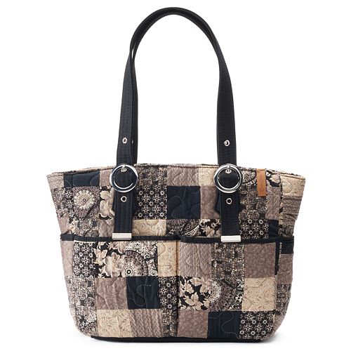 Donna Sharp Elaina Quilted Patchwork Tote