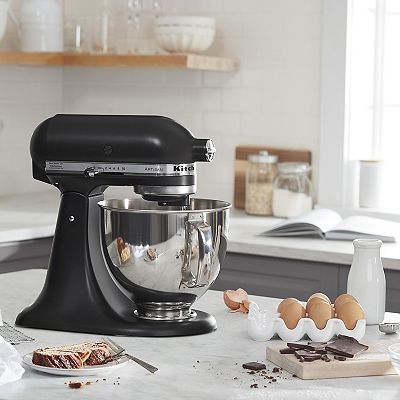 最終値下げ中⚠️KitchenAid KSM150PSOB KitchenAid KSM150PSER 10 Speed Stand Mixer w/ 5 qt Stainless