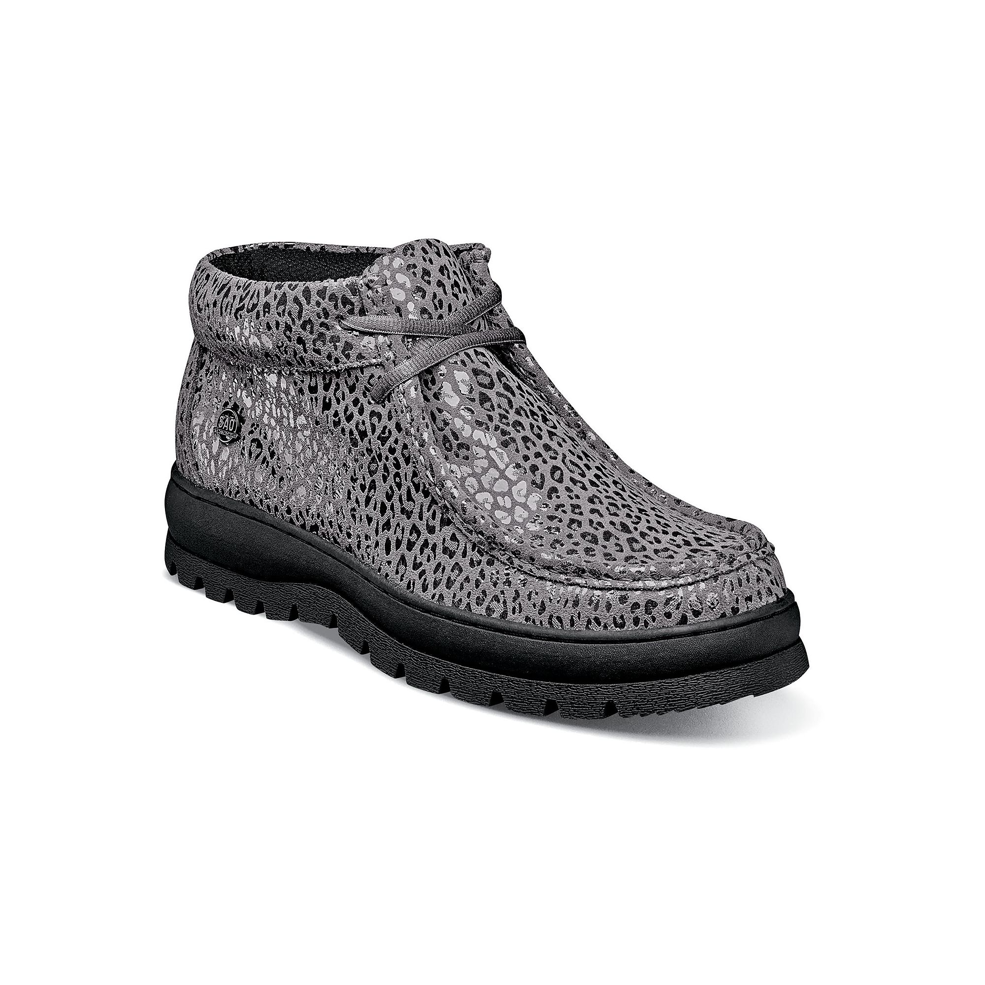SAO by Stacy Adams Dublin II Mens Suede Boots, Size: 7 Medium, Gray Team