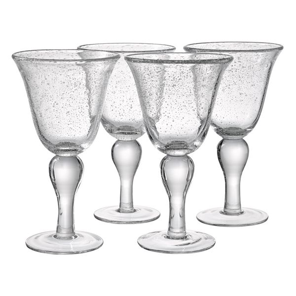 Artland Fizzy Goblet, Multicolor, Set of 4 : : Home