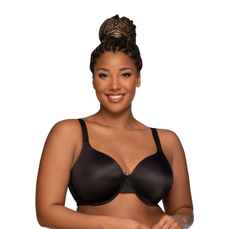 Vanity Fair Lingerie® Beauty Back Back Minimizer Bra 76080, Women's, Size: 38 D, Mid Black