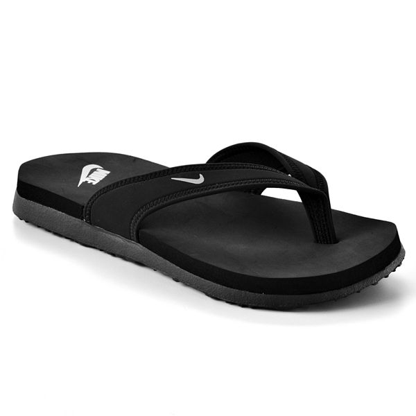 Nike WOMENS CELSO GIRL THONG PLS SANDALS BLACK WHITE SIZE 5 : :  Clothing, Shoes & Accessories