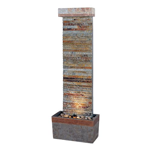 Tacora Horizontal Floor Fountain - Outdoor