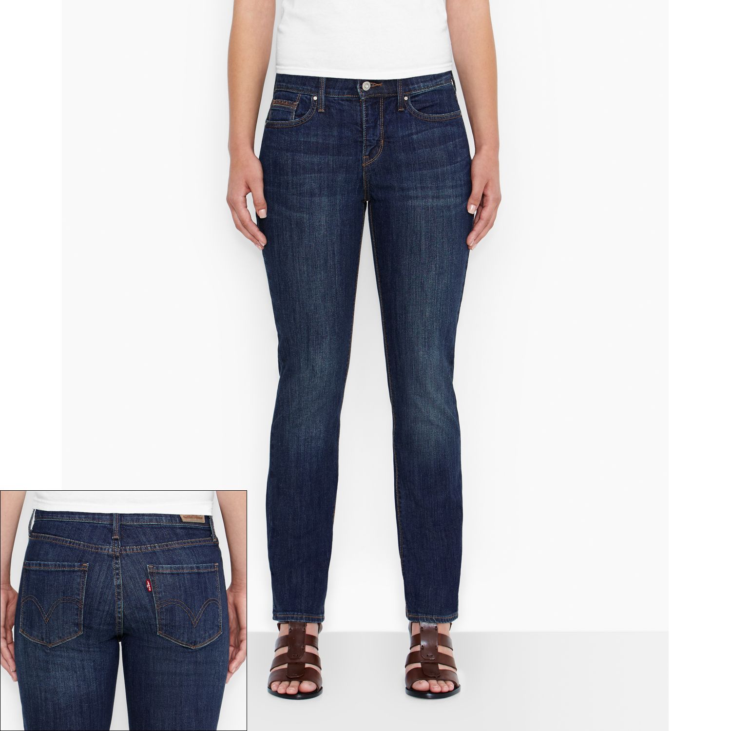 levi's perfect waist 525 straight leg