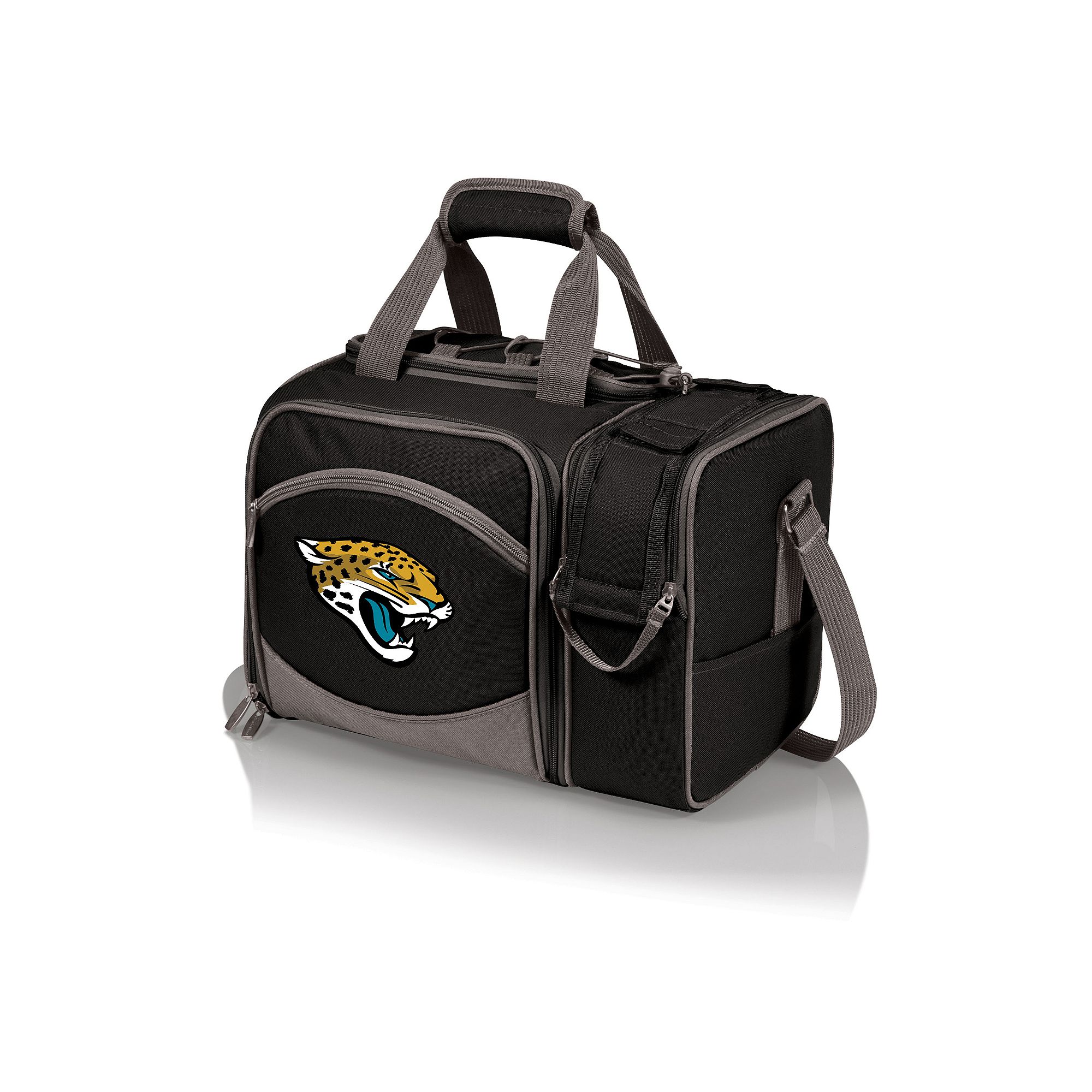 Picnic Time Jacksonville Jaguars Malibu Insulated Picnic Cooler, Black