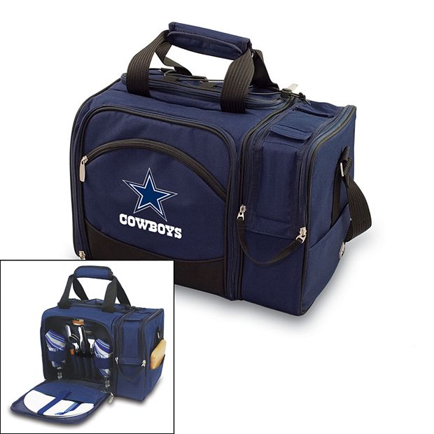 Picnic Time Dallas Cowboys Blue Insulated Personal Cooler in the