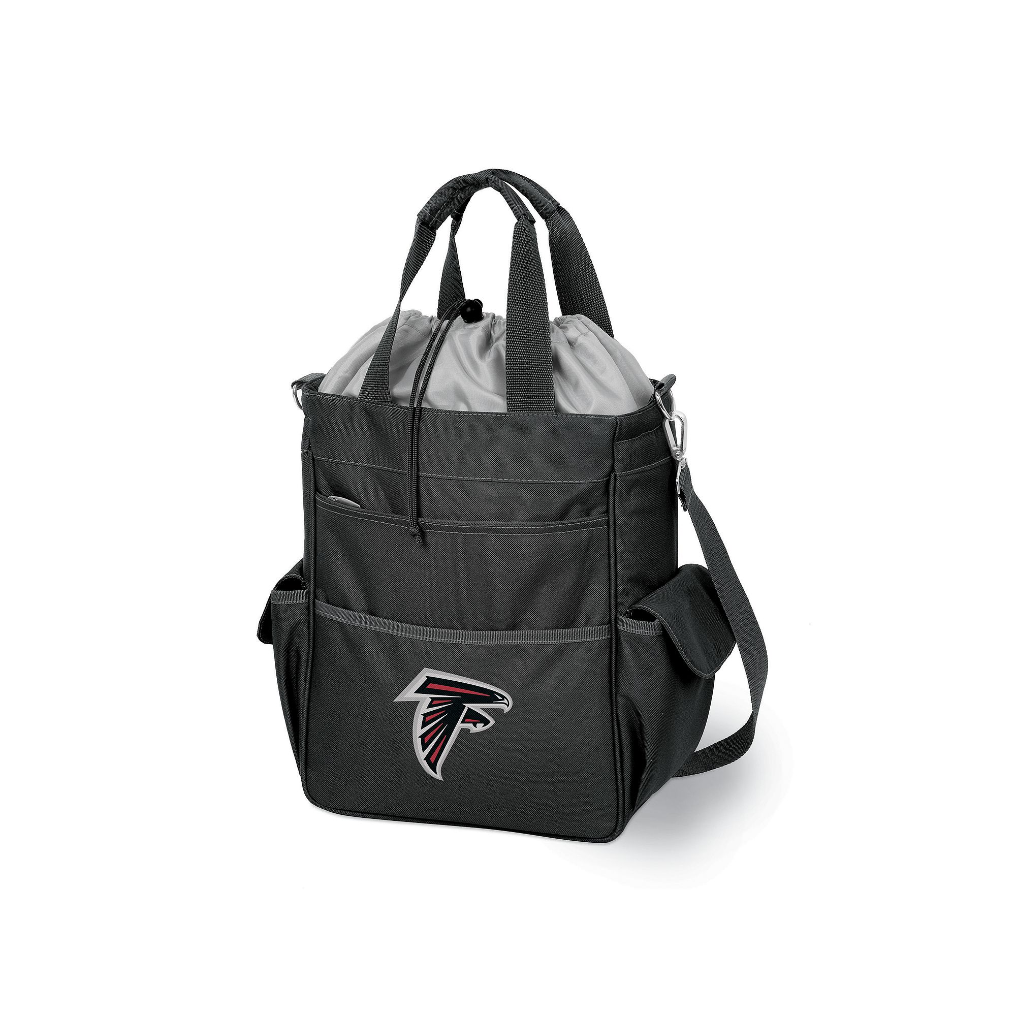 Picnic Time Atlanta Falcons Activo Insulated Lunch Cooler, Black