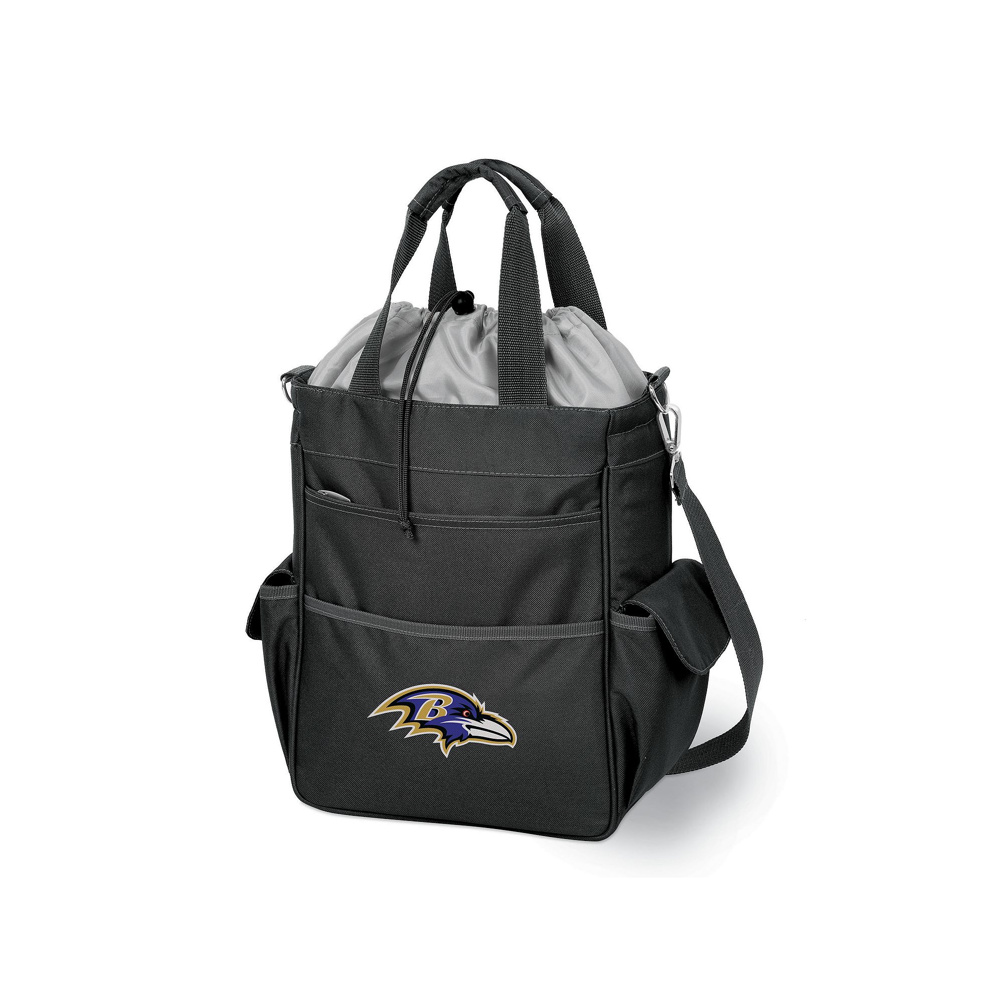 Picnic Time Baltimore Ravens Activo Insulated Lunch Cooler, Black