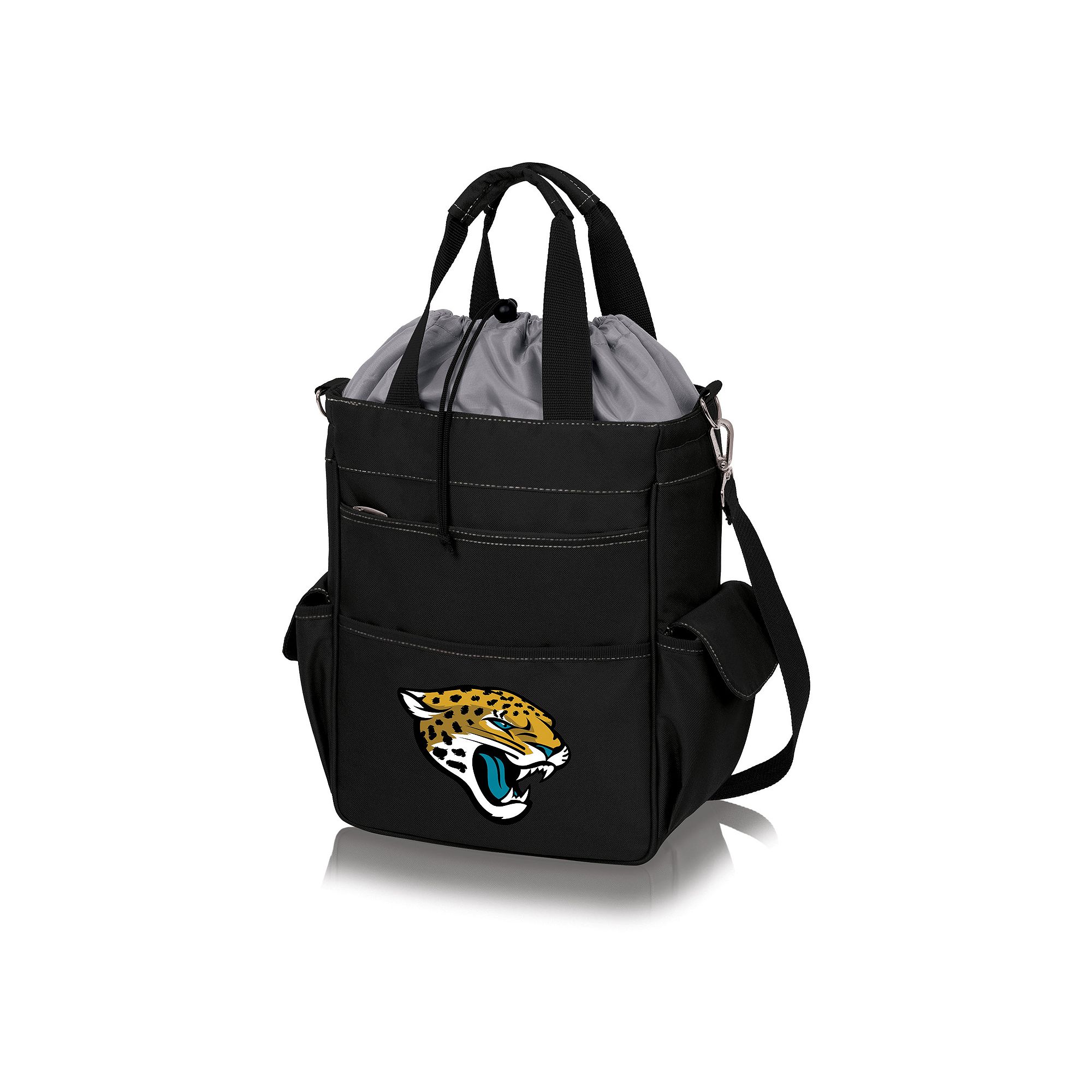 Picnic Time Jacksonville Jaguars Activo Insulated Lunch Cooler, Black