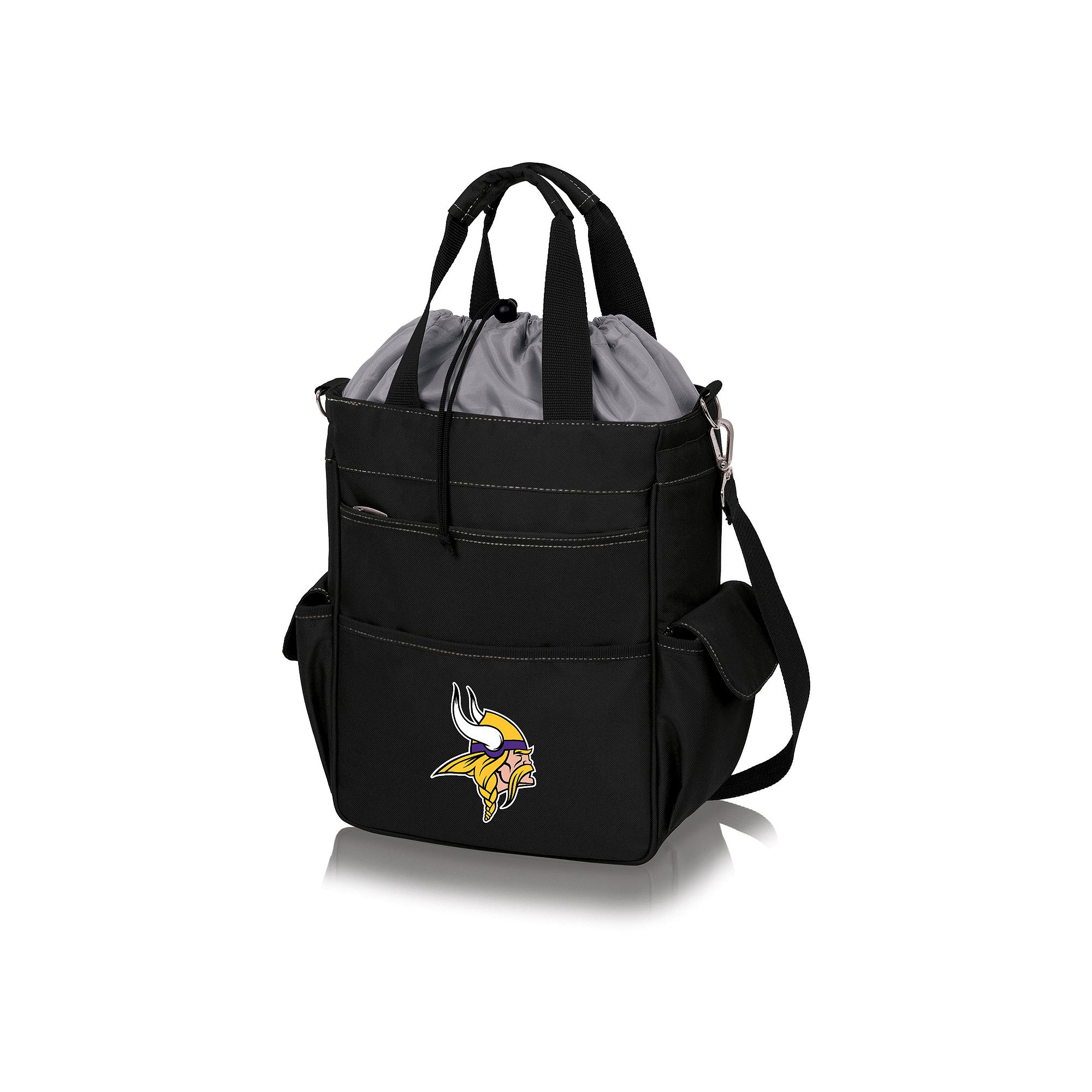 Picnic Time Minnesota Vikings Activo Insulated Lunch Cooler, Black