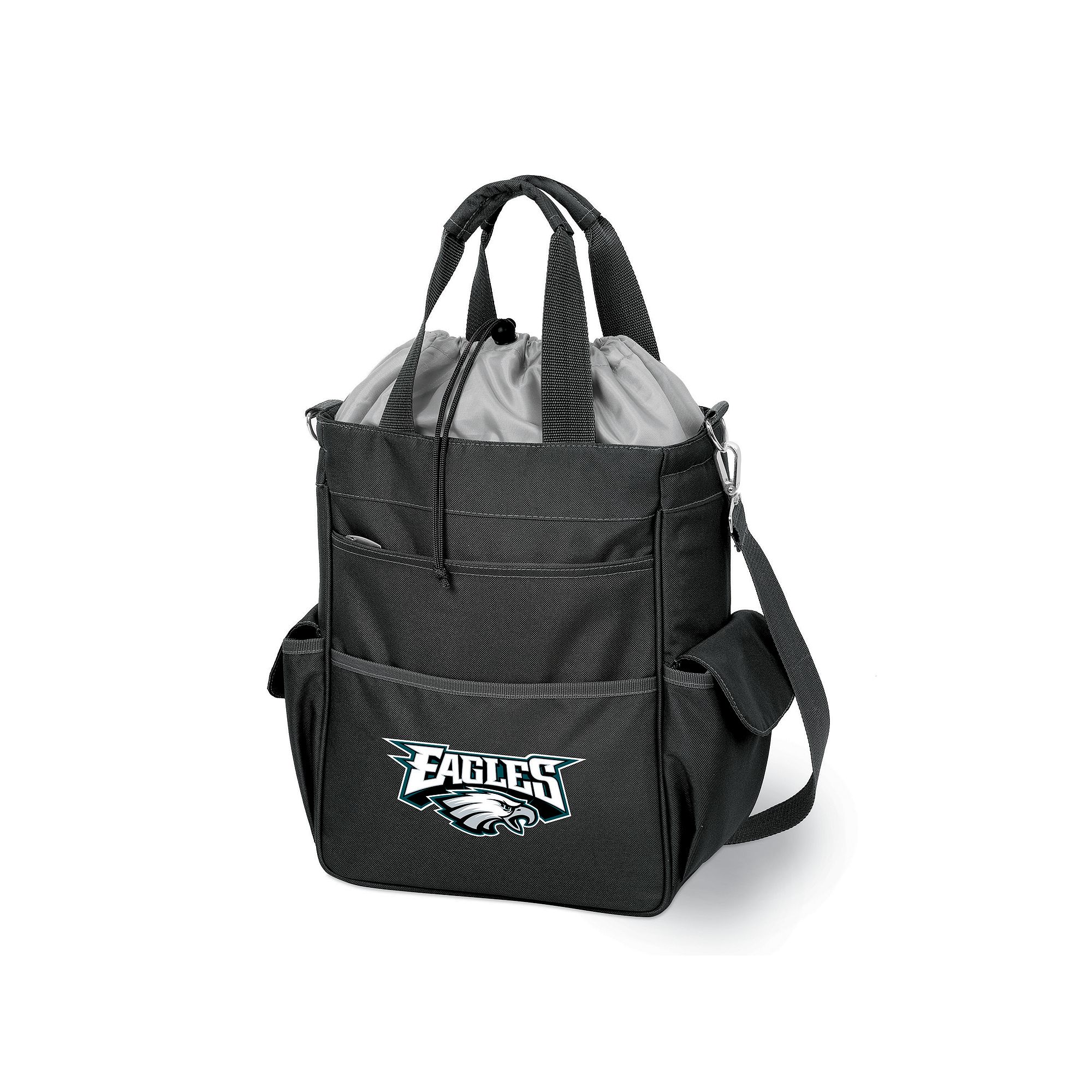 Picnic Time Philadelphia Eagles Activo Insulated Lunch Cooler, Black