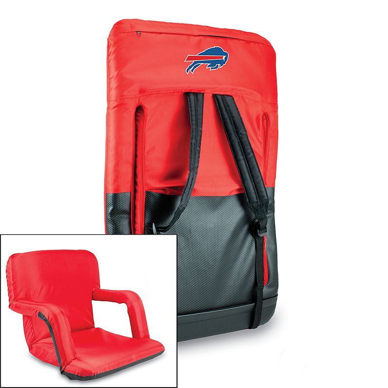 Picnic Time Buffalo Bills Ventura Portable Chair, Red